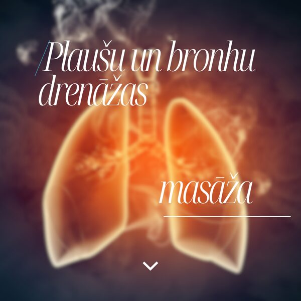 Plaušu un bronhu drenāžas masāža