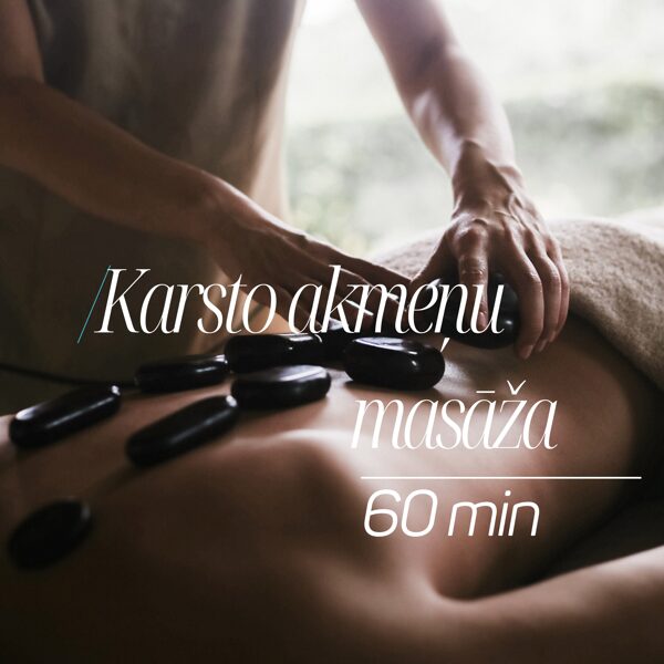 Karsto akmeņu masāža (60 min)